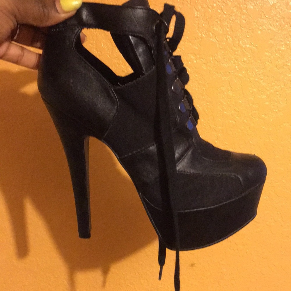 Black heels